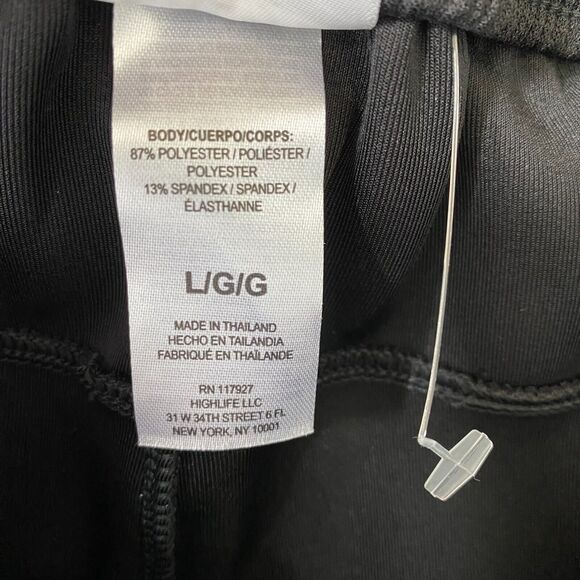 Reebok Excel OB Slim Jogger Pants Men Size L Black Piped Athletic Sweatpants NWT - Picture 6 of 10